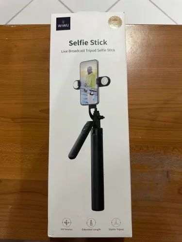Tripé e bastão de selfie WIWU Profissional 