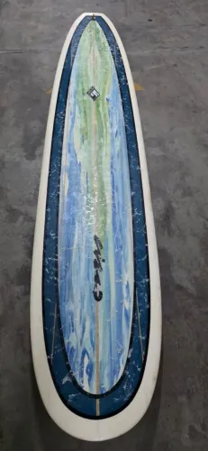 Longboard noserider Silver Surf (shape Cisco Arana) - 9'6 - 81 litros 