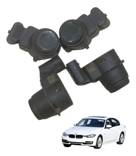 Jogo Sensor Re Estacionamento Bmw 320i E90 2015 2016 Preto