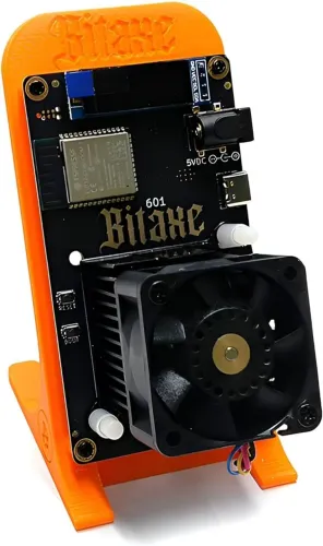 Minerador de Bitcoin Bitaxe Gamma 601 1.5th/s 25W de Código Aberto 2026 com Fonte.
