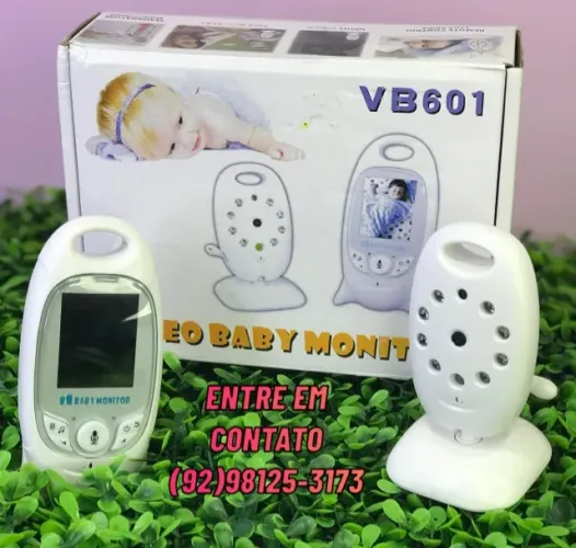 Baba Eletronica Vb601 Camera S/fio Video Voz E Visão Noturna