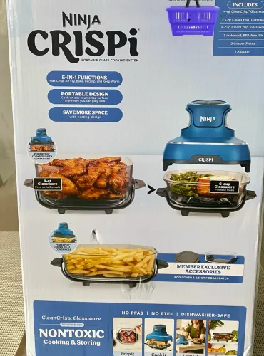 Air Fryer Ninja Crispi 5 in 1 Função Keep Warm 110V
