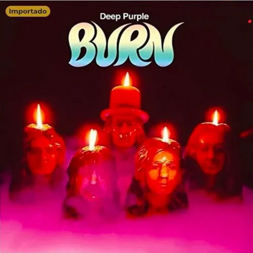 LP Vinil Vinil Deep Purple - Burn (LP) - Importado Novo Lacrado