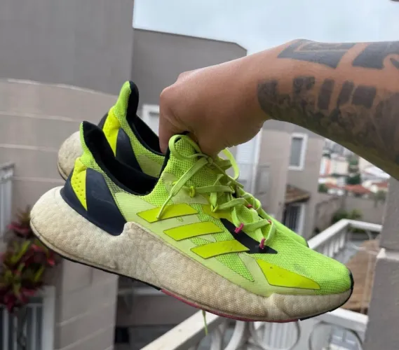 adidas x9000l4 boost masculino, tamanho 42. nnovo.