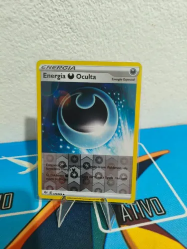 Energia Sombria Oculta (175/189) Revese Foil Carta Pokemon TCG