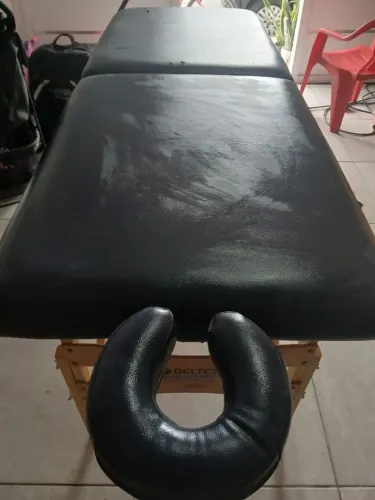 Maca de Massagem Portátil Beltex (Madeira) - Barato pra sair logo!