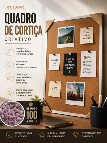 QUADRO ALUMINIO NOVO LACRADO