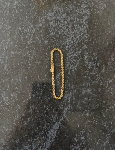 pulseira baiana em ouro 18k