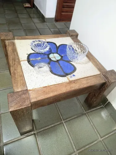Mesa centro Brennand Vintage(10x)cartao