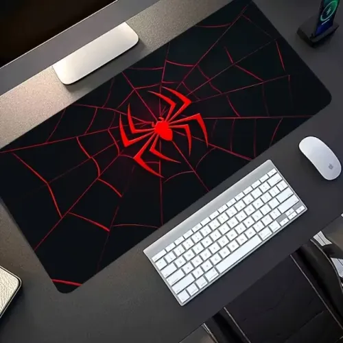 Mousepad Gamer (Homem Aranha) Extra Grande Emborrachado Impermeável Antiderrapante