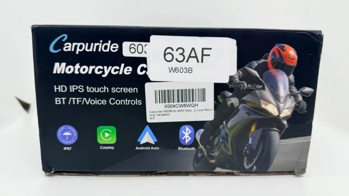 Carpuride W603B multimídia moto BMW Importado EUA