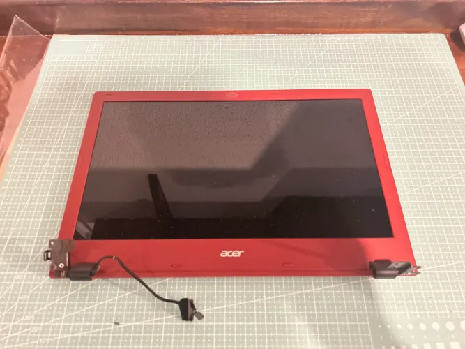 Tela notebook Acer Aspire 15 + webcam + moldura tampa e dobradiça 