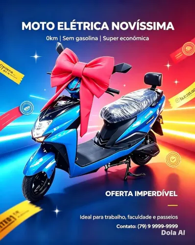 Autopropelido Elétrico Brasflex 72V 20Ah 0km