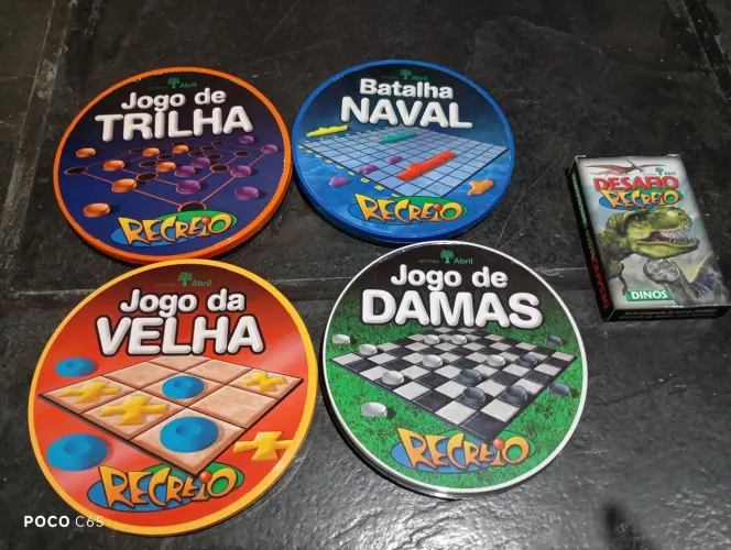 Kit jogos revista recreio editora abril