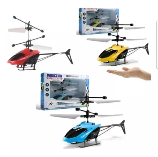Helicóptero Drone Recarregável Usb Sensor De Mão