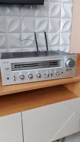 Amplificador Toshiba model SA-445 aparelho pra concerto senegrafia em perfeito estado