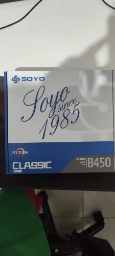 Placa mãe B450m soyo