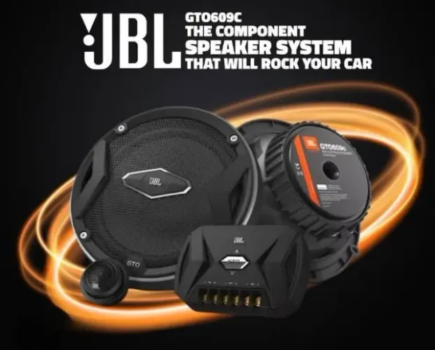 Kit 2 Vias 6" JBL GTO 609C 90 Rms + Coaxial GTO629 60 Rms(Linha Americana)
