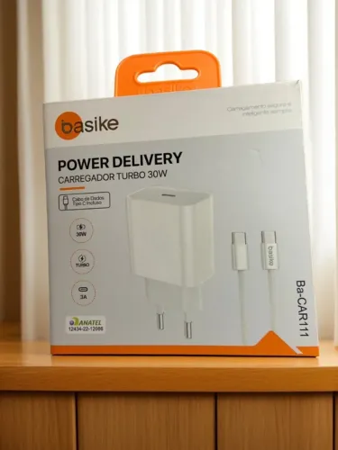 Carregador Turbo 30W 3A Ba-CAR111 Basike an9