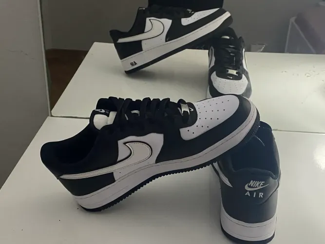 Nike Air Force 1 07 Original Preto/Branco BR 43