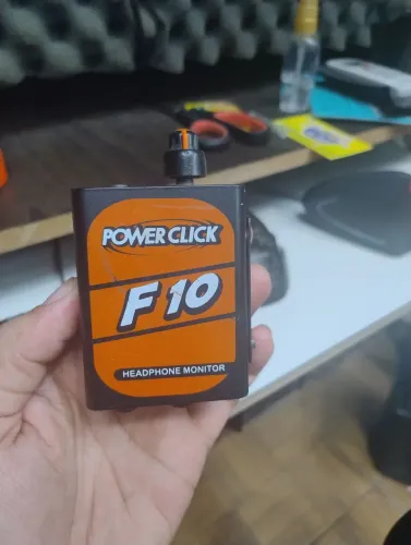 Power Click F10 (monitor de fones) retorno 