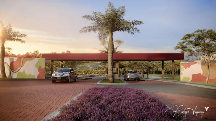 Jardins Turim | Senador Canedo | 286 m² | Lote de esquina | Frente para pomar e horta