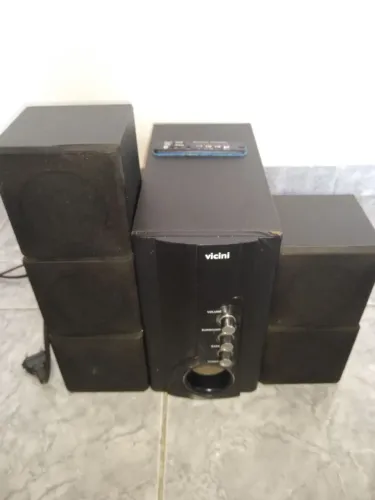Home theater vicini adaptado controle remoto 