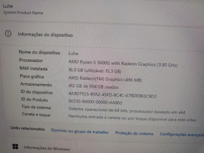 Pc Gamer Ryzen 5 5600G