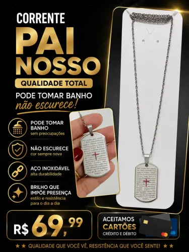 Vendo, corrente Pai nosso!!
