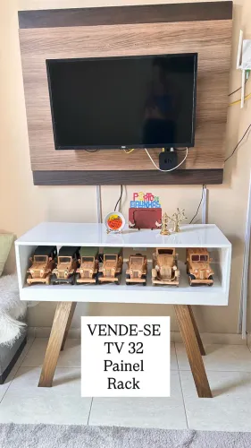 TV, RACK E PAINEL JUNTO OU SEPARADO