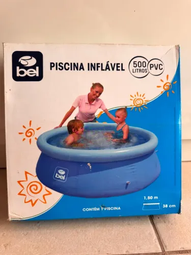 Piscina Inflável 500 Litros Nova