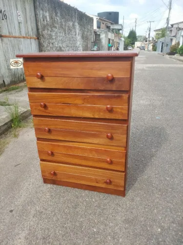 Cômoda com 5 gavetas ( Fazemos Entrega)