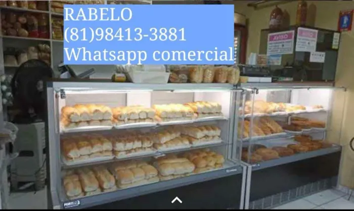 Balcão Vitrine Expositor natural Gelopar em até 10x sem juros no cartão