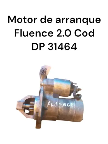 Motor de arranque fluence 2.0