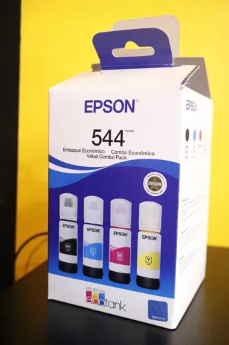 KIT 4 tintas Epson T544 ORIGINAIS! NOVAS! NUNCA USADAS!
