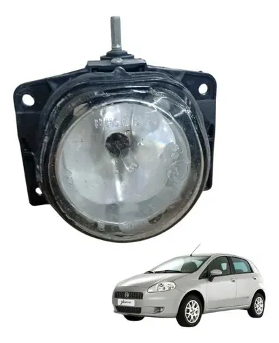 Farol Milha Fiat Punto Palio Siena  L. Esquerdo 2007 A 2012 Branco
