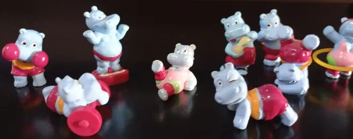 Kinder Ovo Anos 90 Happy Hippos ou Bicho Bola