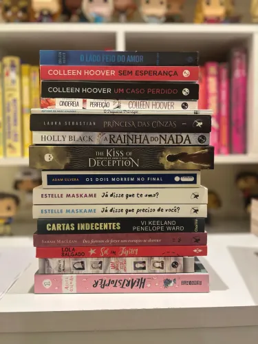 Lote de 16 livros em português