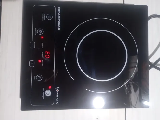 Fogão digital BRASTEMP GOURMAND UMA BOCA (COM DEFEITO)