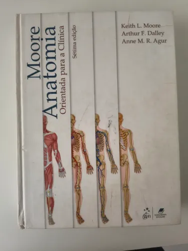 Livro de Anatomia Moore / Medicina