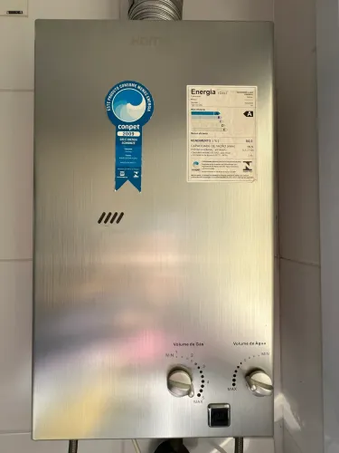 Aquecedor a gás 21 litros komeco 
