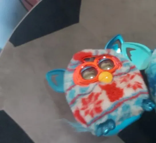 Brinquedo Mágico Elétrico Furby Para Crianças Azul