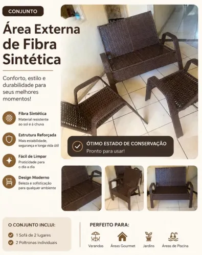 Móveis de fibra