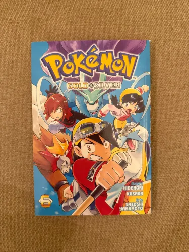 manga pokemon gold & silver volume 6