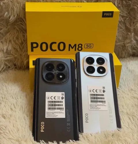 POCO M8 - 256GB e 512GB (novo, lacrado, c/ garantia!)