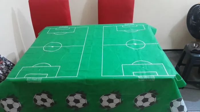 Painel TNT Estampado 2 Campos de Futebol 1.40x1.26