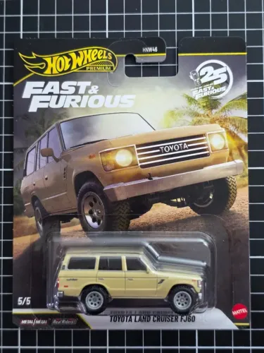 Toyota Land Cruiser FJ60 - Hot Wheels Premium Temático Velozes e Furiosos