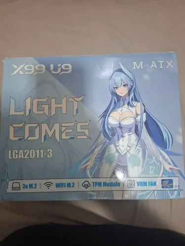 Placa X99 U9 + Processador Xeon E5 2630v4