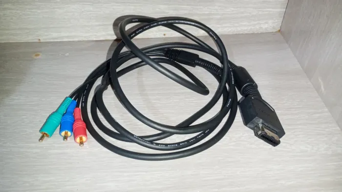 Cabo componente original Nintendo GameCube