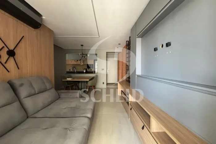Apartamento para locação em Moema - Mobiliado, 2 dormitórios (1 suíte), 1 vaga, 70m², todo
